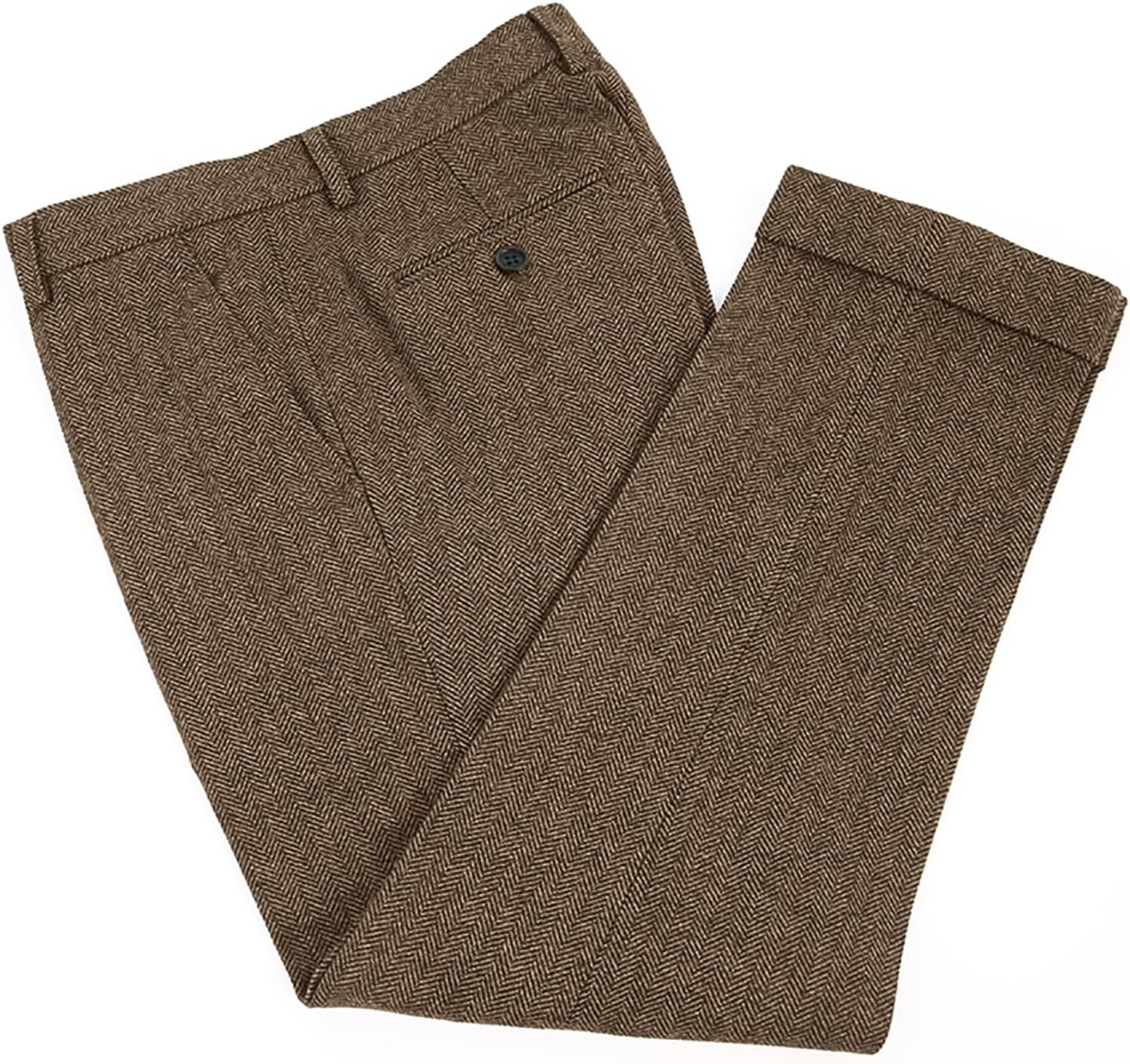 Sewing Tweed - Pantalones de Vestir de Tweed con