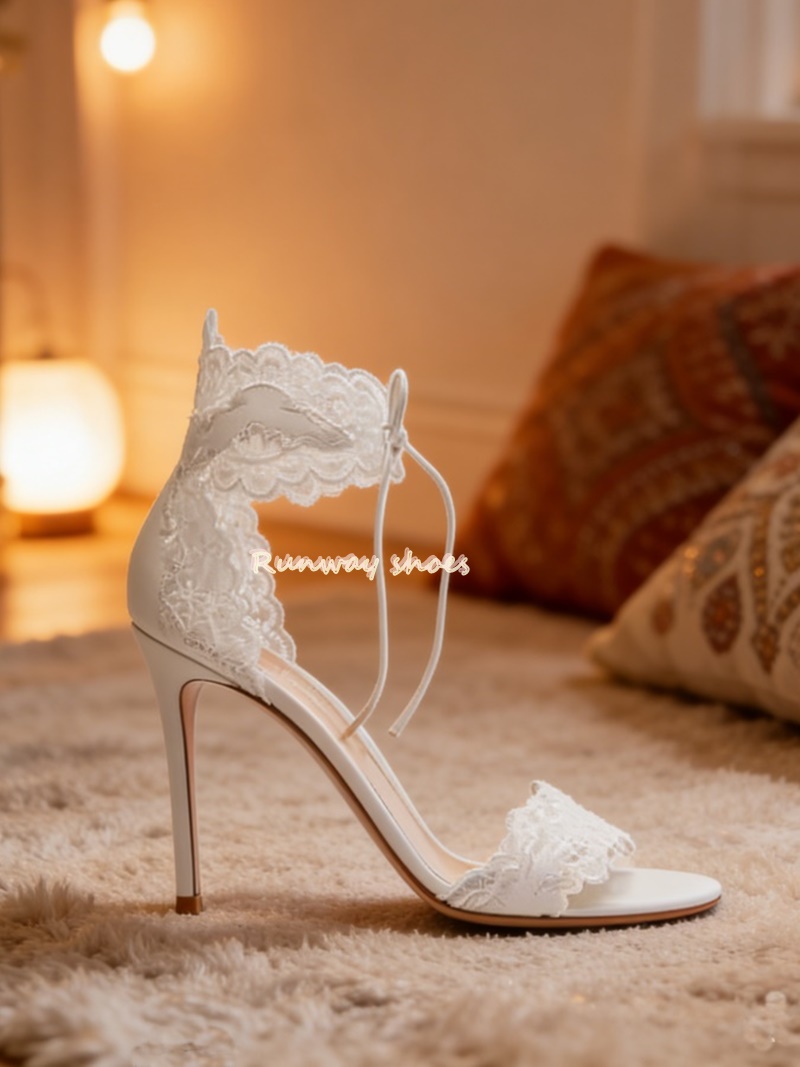 Zapatos de Novia Blancos con E - Sewing Garment reseña y precio