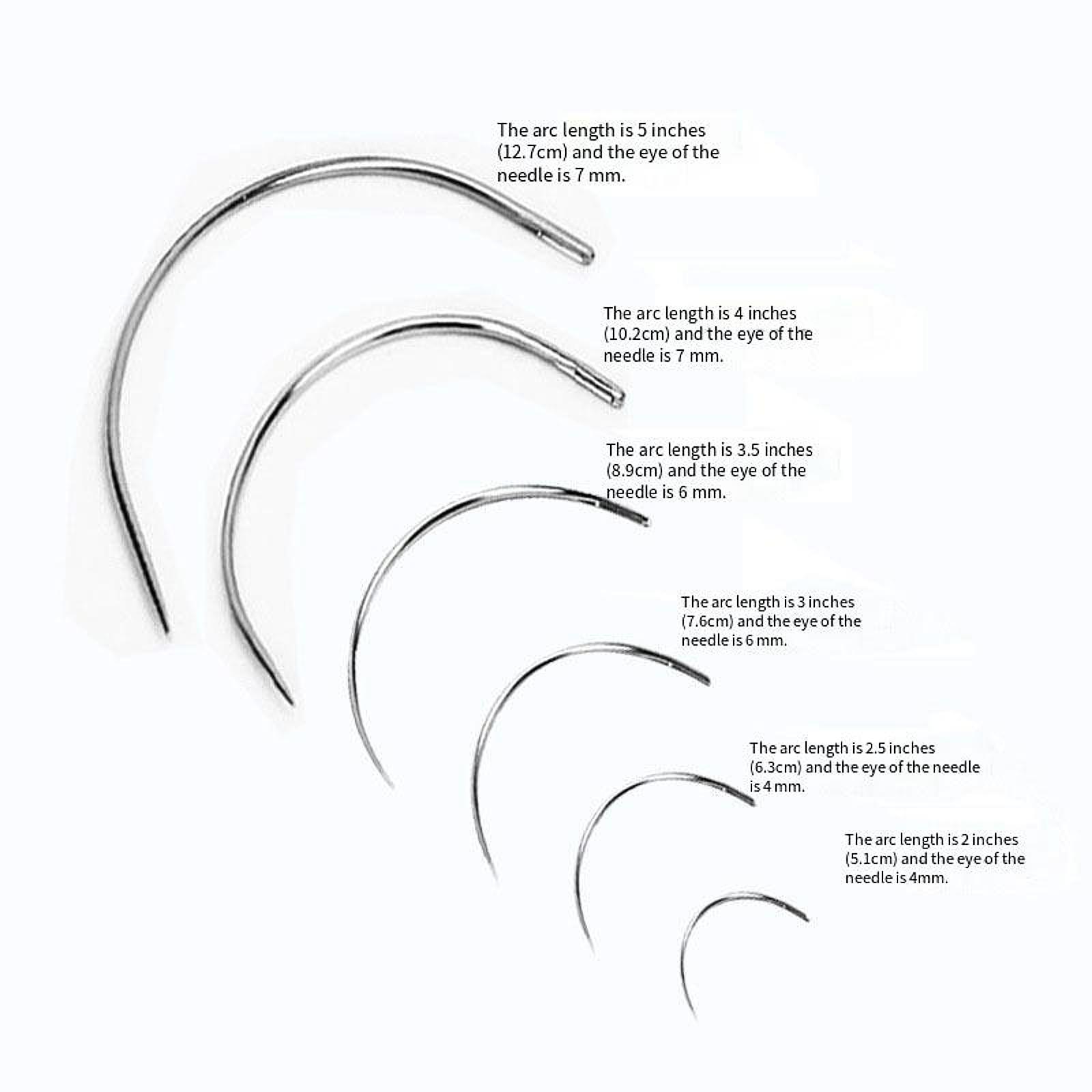 Agujas de Coser a Mano Curvas, - Leather Needle Heavy reseña y precio