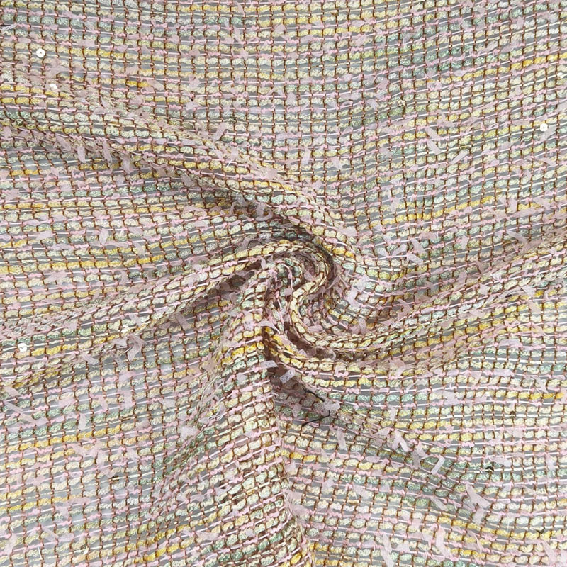 Tela de tweed ligera con diseñ - Sewing Tweed reseña y precio