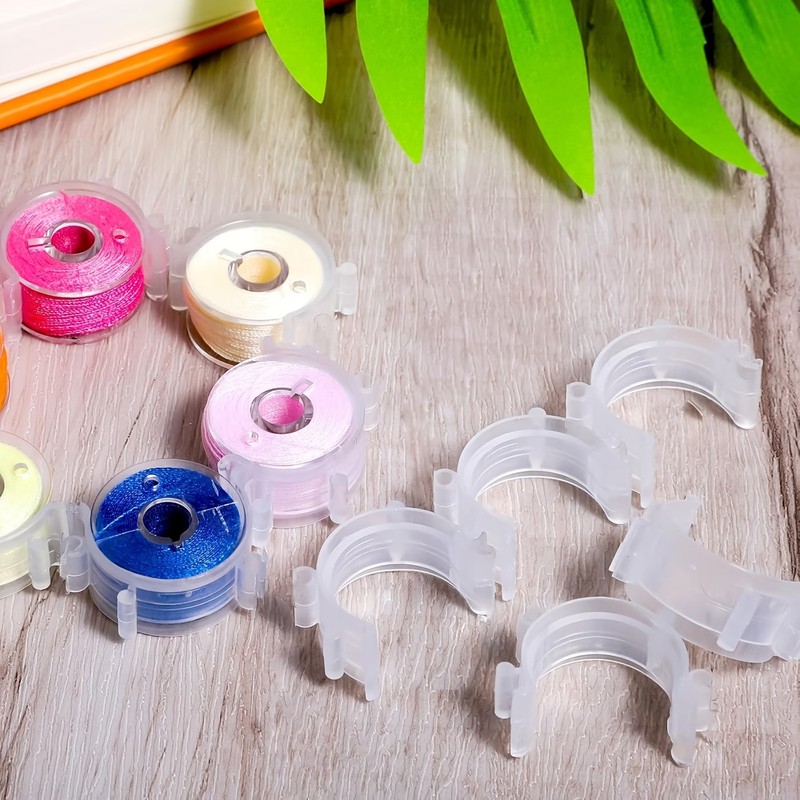 35 clips para bobinas, evitan  - Textile Sewing Machines reseña y precio