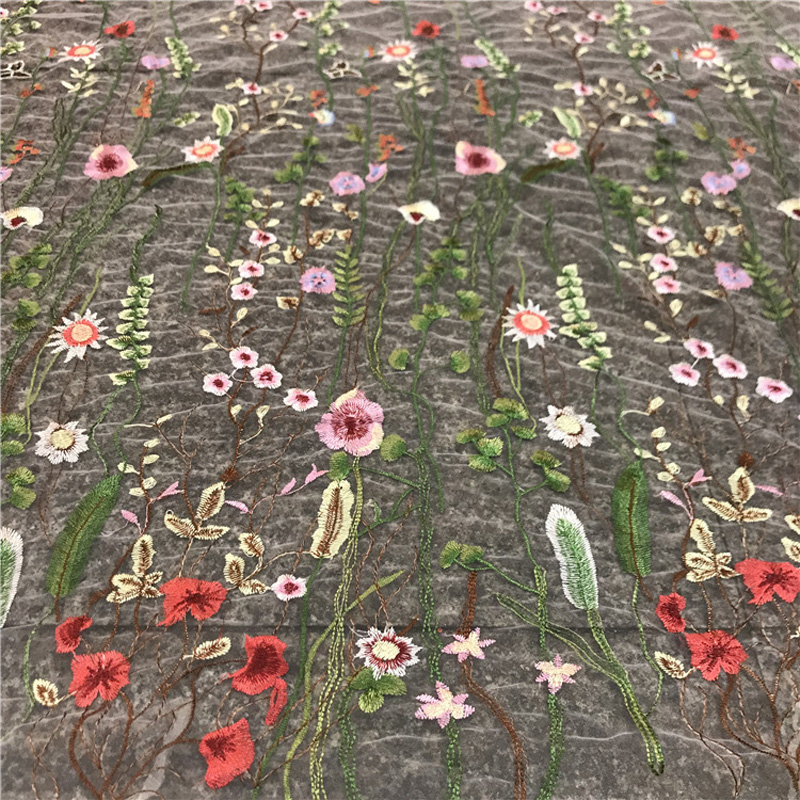 Tela estampada bordada, telas  - Sewing Fabric reseña y precio
