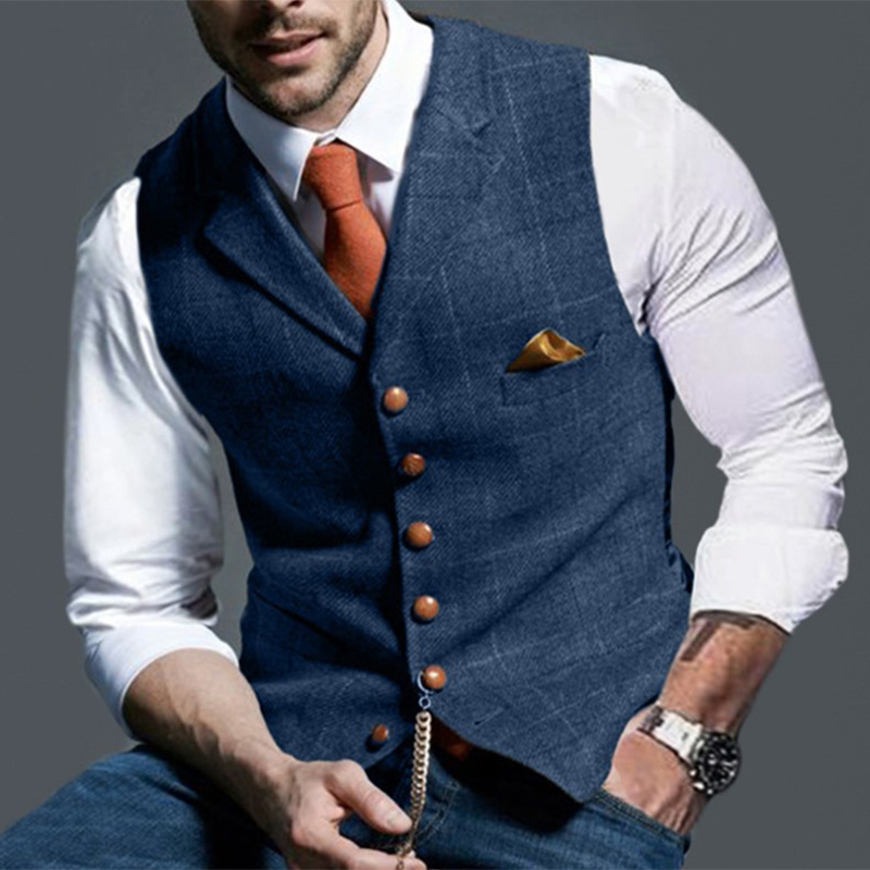 Chalecos de moda para hombre,  - Sewing Tweed reseña y precio