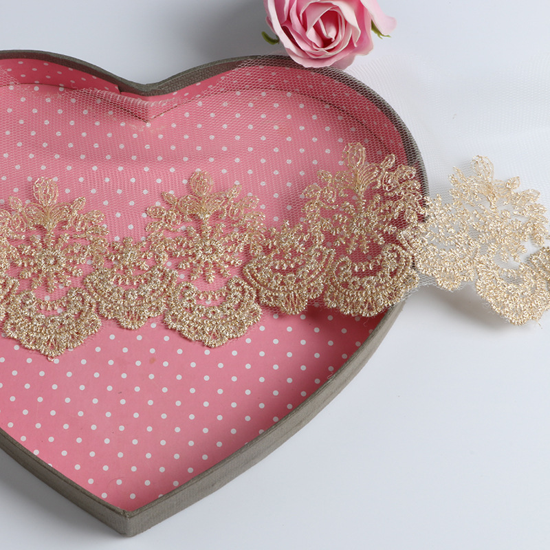3 yardas oro recién llegado bo - Sewing Production reseña y precio