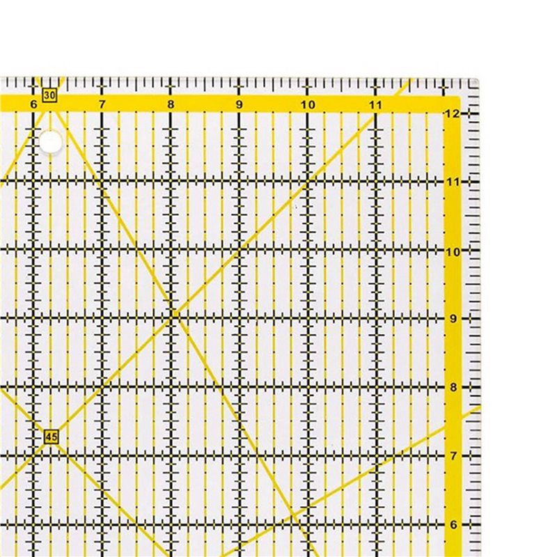 Paquete de 10 reglas acrílicas - Quilting Ruler Square reseña y precio