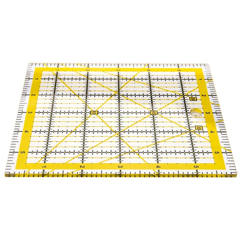 Paquete de 10 reglas acrílicas - Quilting Ruler Square reseña y precio