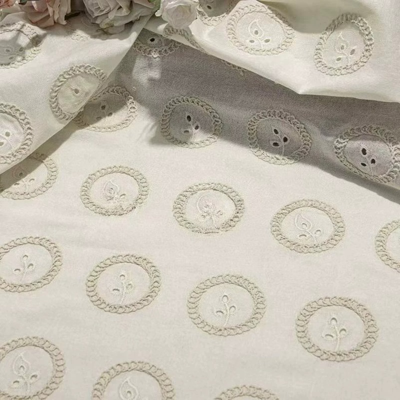 Tela Floral Bordada con Puntad - Sewing Fabric reseña y precio