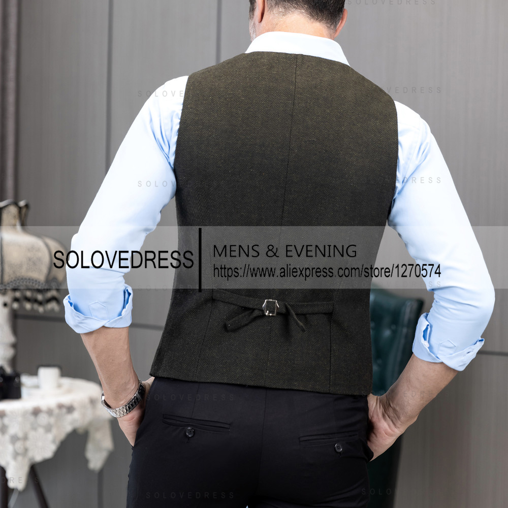 Chaleco de traje Formal con cu - Sewing Tweed reseña y precio