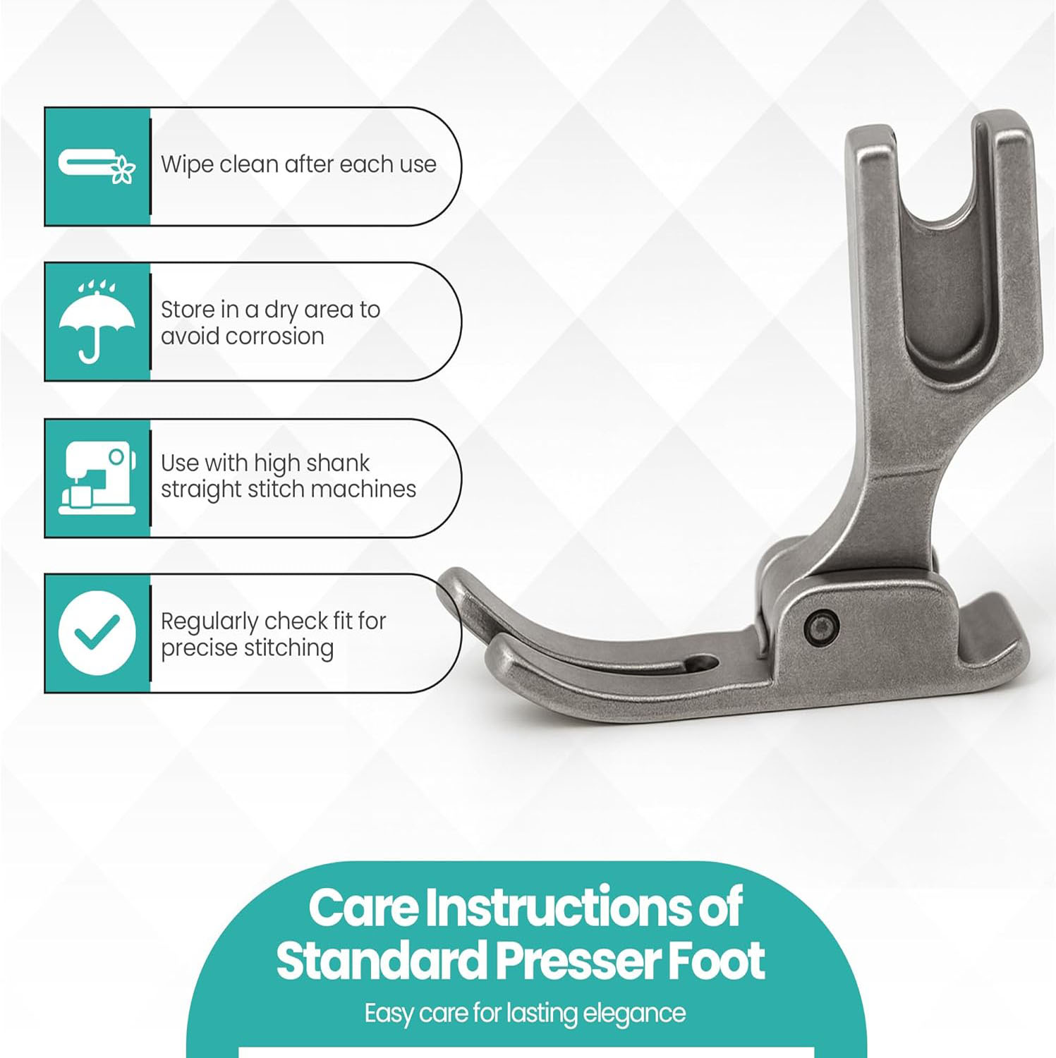 Prensatelas Estándar P351 para - Textile Sewing Machines reseña y precio