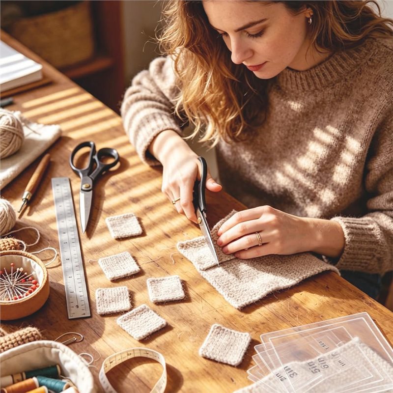 8 reglas cuadradas de acrílico - Quilting Ruler Square reseña y precio